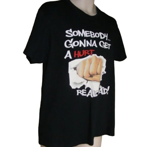 RUSSELL PETERS Tshirt, S, Green Card Tour, 2 sided, Comedian, Black, Short slv - Picture 3 of 8